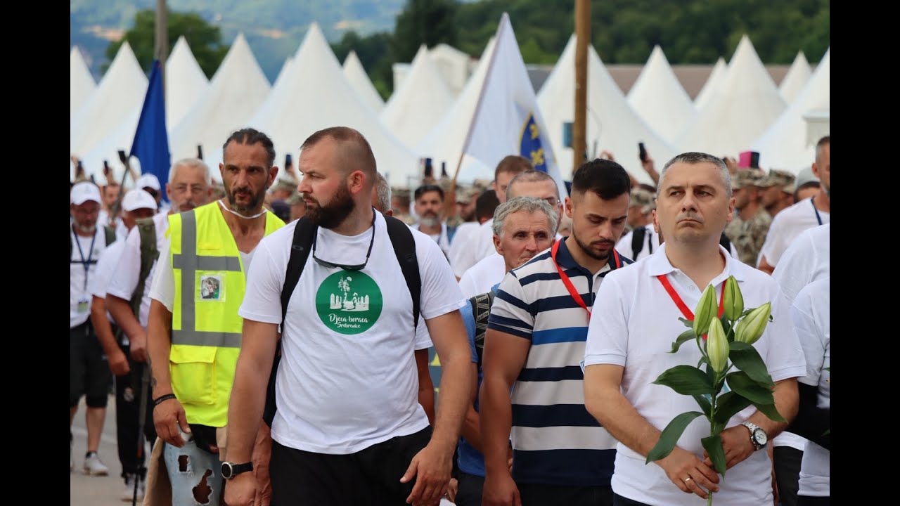 Dolazak Marša mira u Potočare