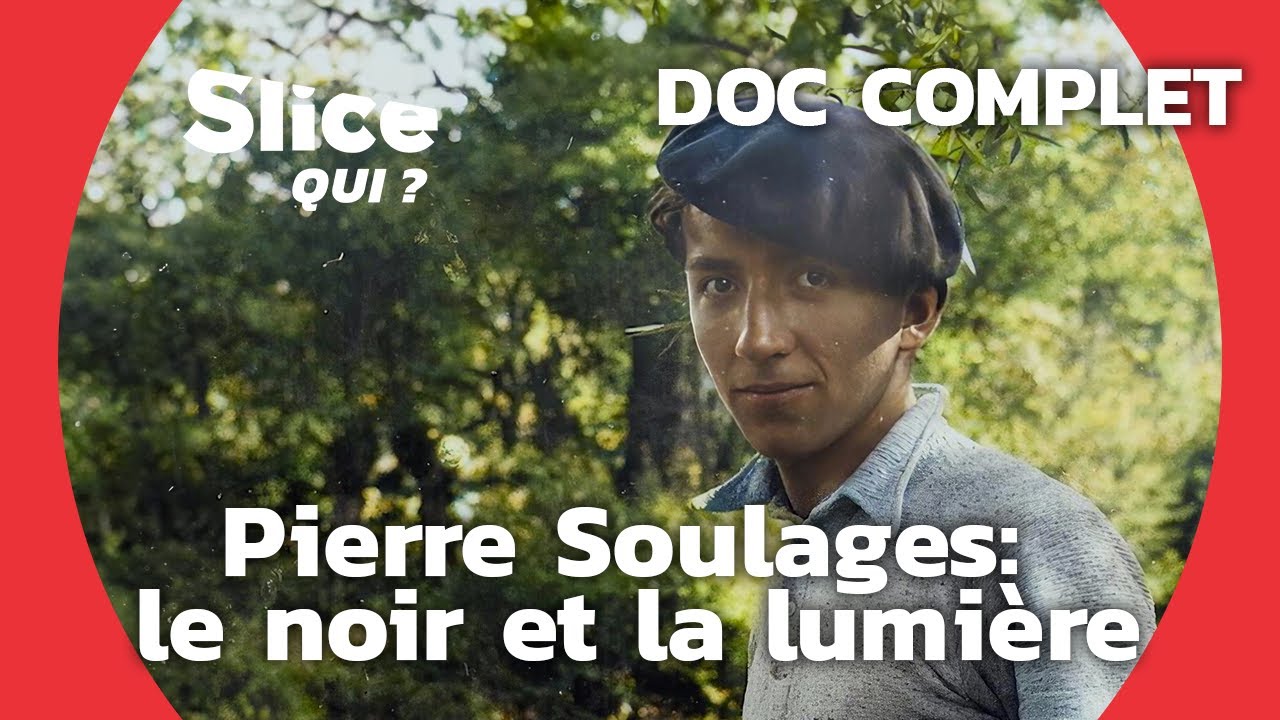 Pierre Soulages: Récit de vie du maître de l‘outrenoir | SLICE Qui ? | DOCUMENTAIRE COMPLET