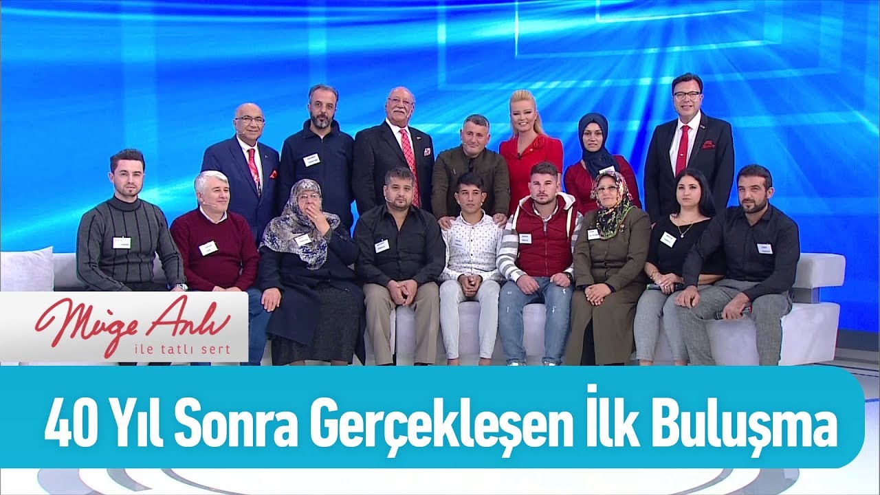 40 yıl sonra gerçekleşen ilk buluşma - Müge Anlı ile Tatlı Sert 29 Ekim 2019