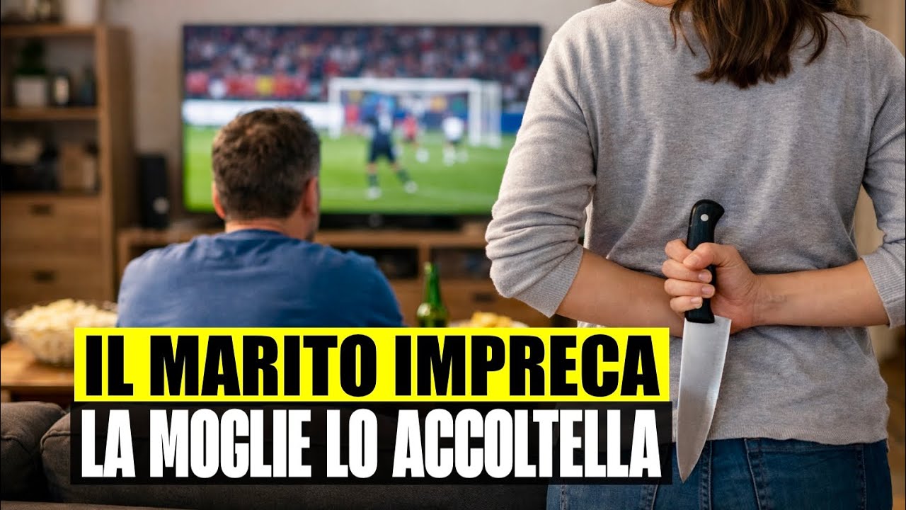 NAPOLI, RIGORE NEGATO CON L’ATALANTA, MARITO IMPRECA E LA MOGLIE LO ACCOLTELLA 