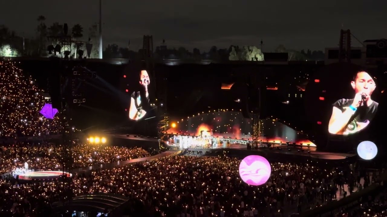 Coldplay - Fix You - Live at the Rose Bowl, Pasadena 09/30/2023