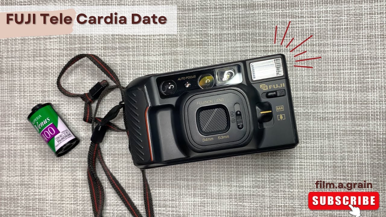 เทสกล้องฟิล์ม FUJI Tele Cardia Date
