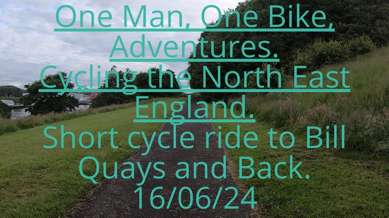 A short ride to Bill Quays, from Jarrow, through Hebburn and back. 16/06/24