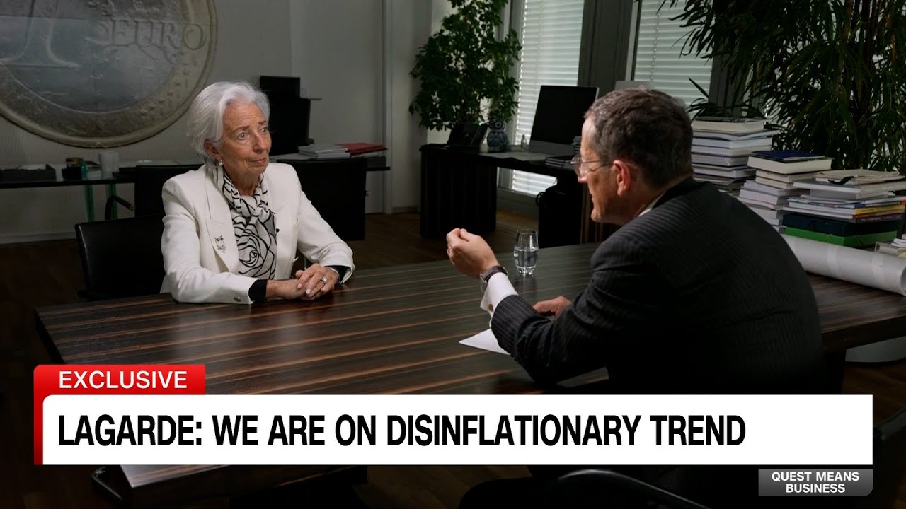 Richard Quest Sits Down with Christine Lagarde