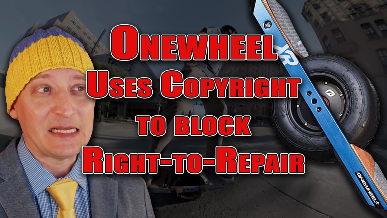Onewheel Uses Copyright to Deny Right-to-Repair (Future Motion v. JW Batteries)