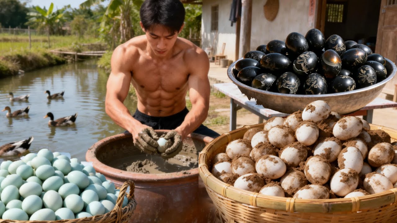 The Magic of Century Eggs: Cure Salted Duck Eggs This Way for Incredible Flavor!