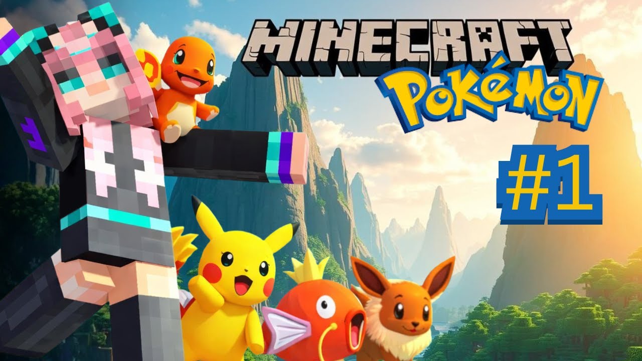 Empezamos la Jornada Pokemon! 🎮  (pero es Minecraft)