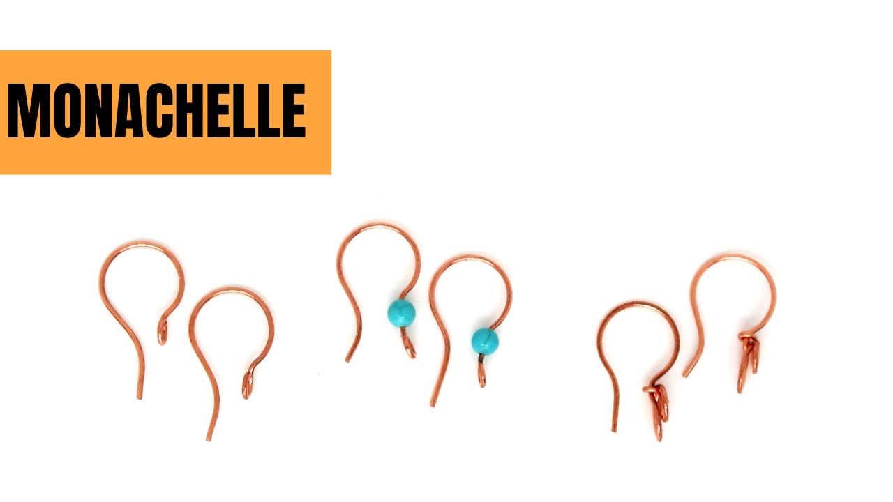 Come fare monachelle per orecchini - tutorial wire