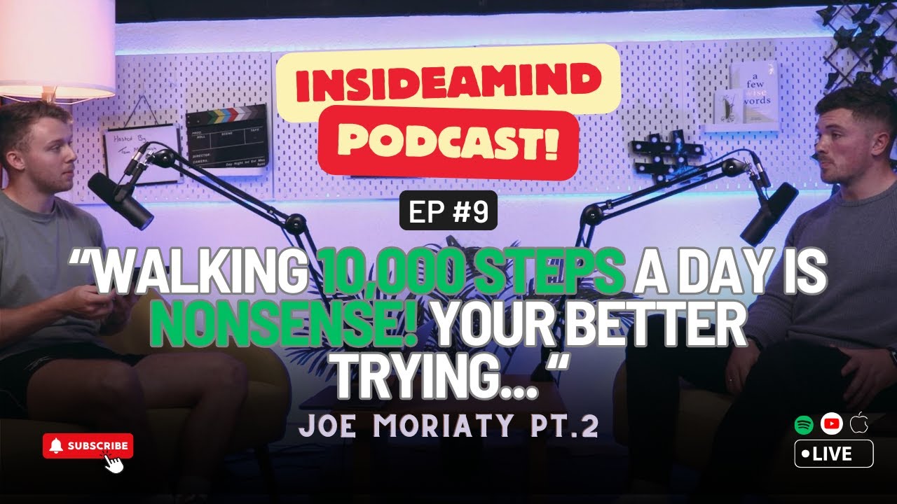 Coping With Depression: Joe Moriarty's Guide To Men's Mental Health - Ep.9 | InsideAMind Podcast