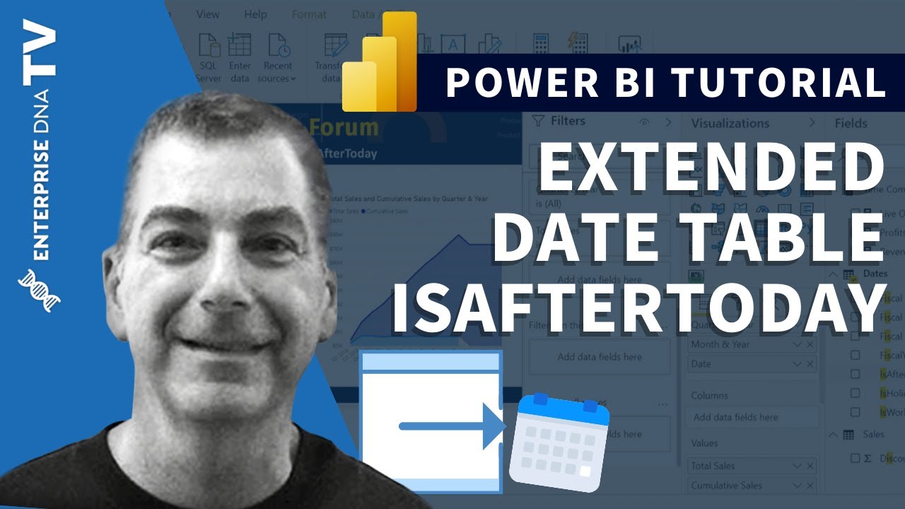 Using The Extended Date Table - ISAFTERTODAY