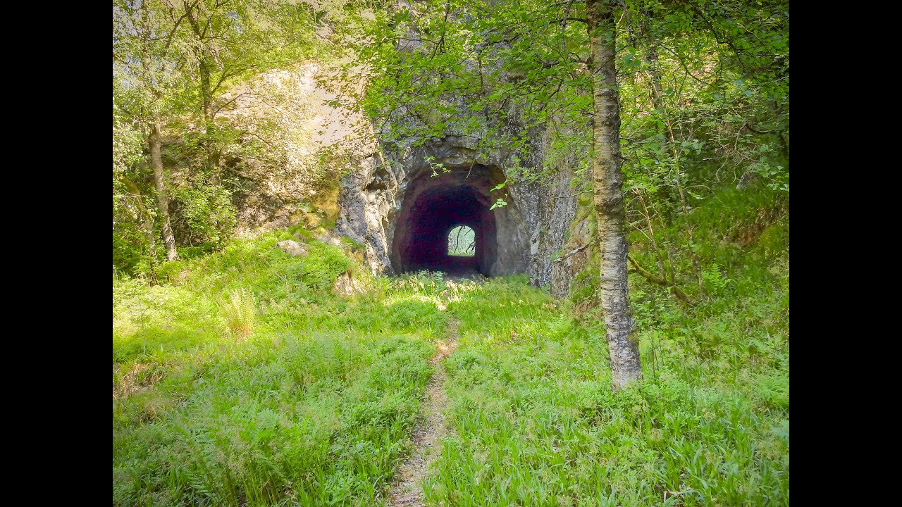 Lund. Tur på nedlagt jernbanespor i Drangsdalen og  Hovsvatnet ved Moi   #114