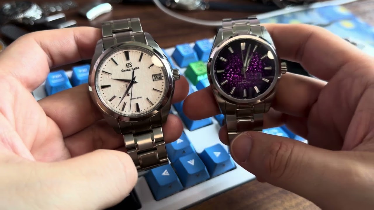 Watchdives WD0003C Elementum Purple vs Grand Seiko Snowflake Vs SM