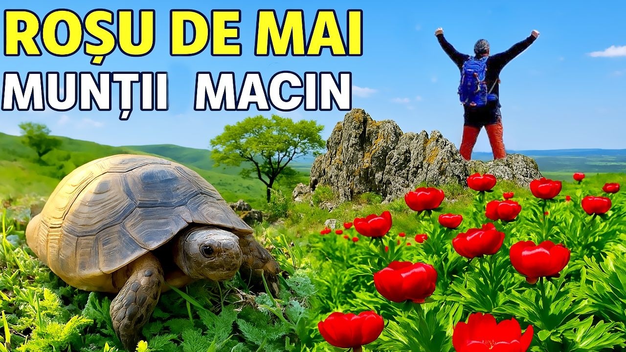MACIN -Ziua Bujorului Romanesc-Pietrele Mariei-Cozluk-Floarea Nationala-Carpathian Mountains Romania