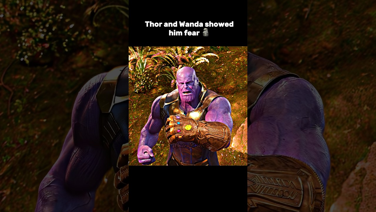 Thanos didn&rsquo;t feared anyone until