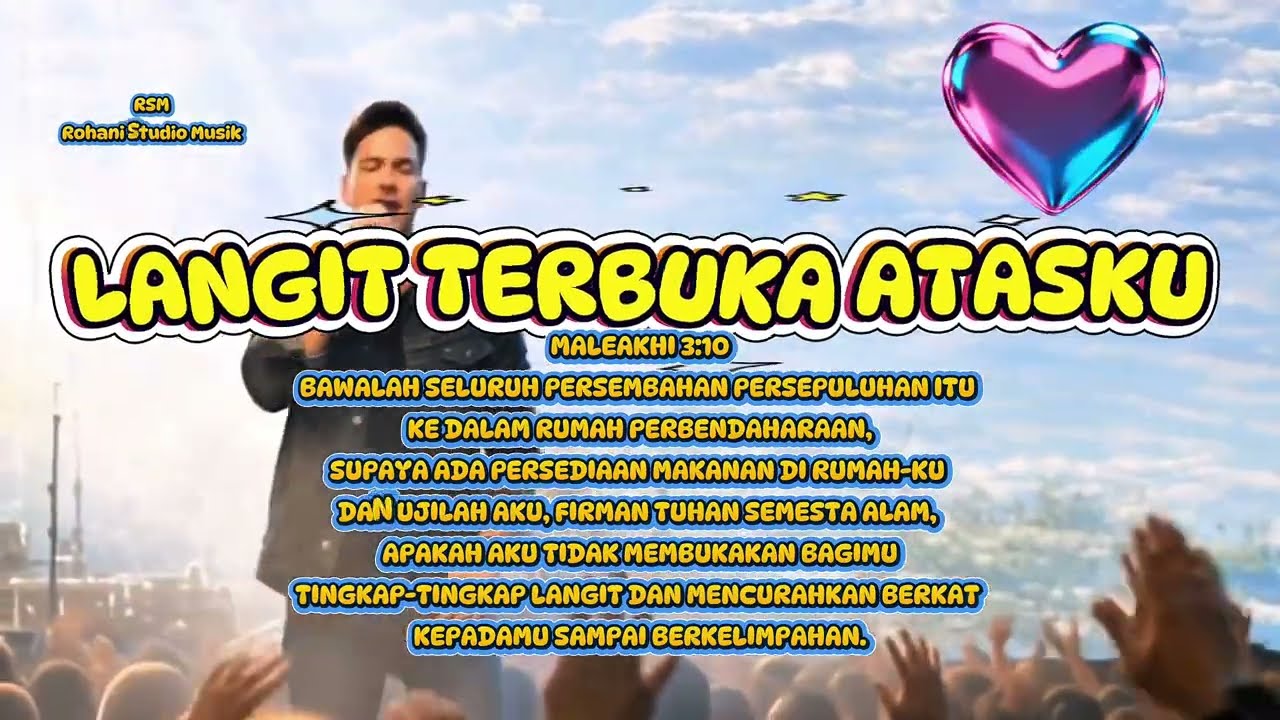LANGIT TERBUKA ATASKU#worship #lagurohani #pujianpenyembahan 