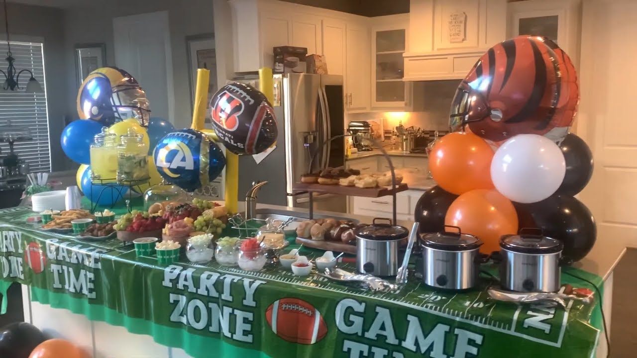 Best Super Bowl Party Ideas with food and decor on a Budget | House of Bridgett