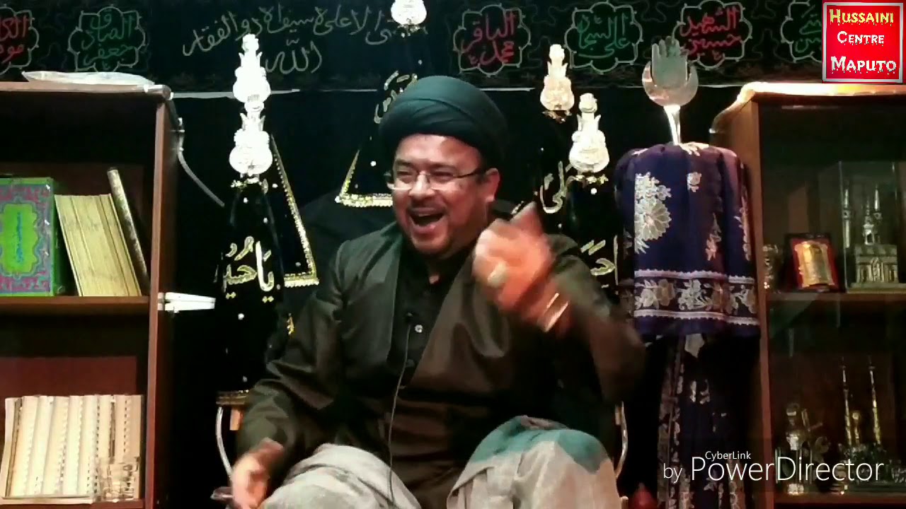 7-Moharram 1441 hijri I Majlis e Aza I Molana Mujtaba Qasim I Hussaini centre Maputo Mozambique