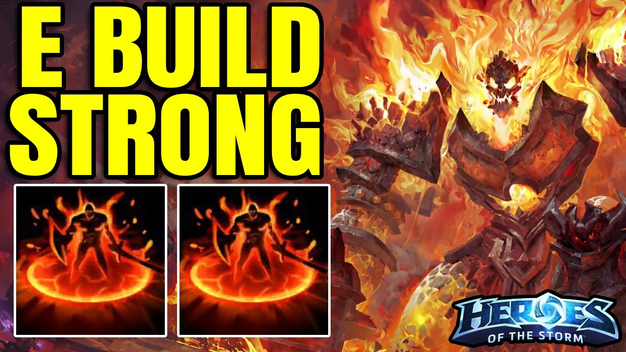 RAGNAROS Full E BUILD Slaps | Heroes of the Storm