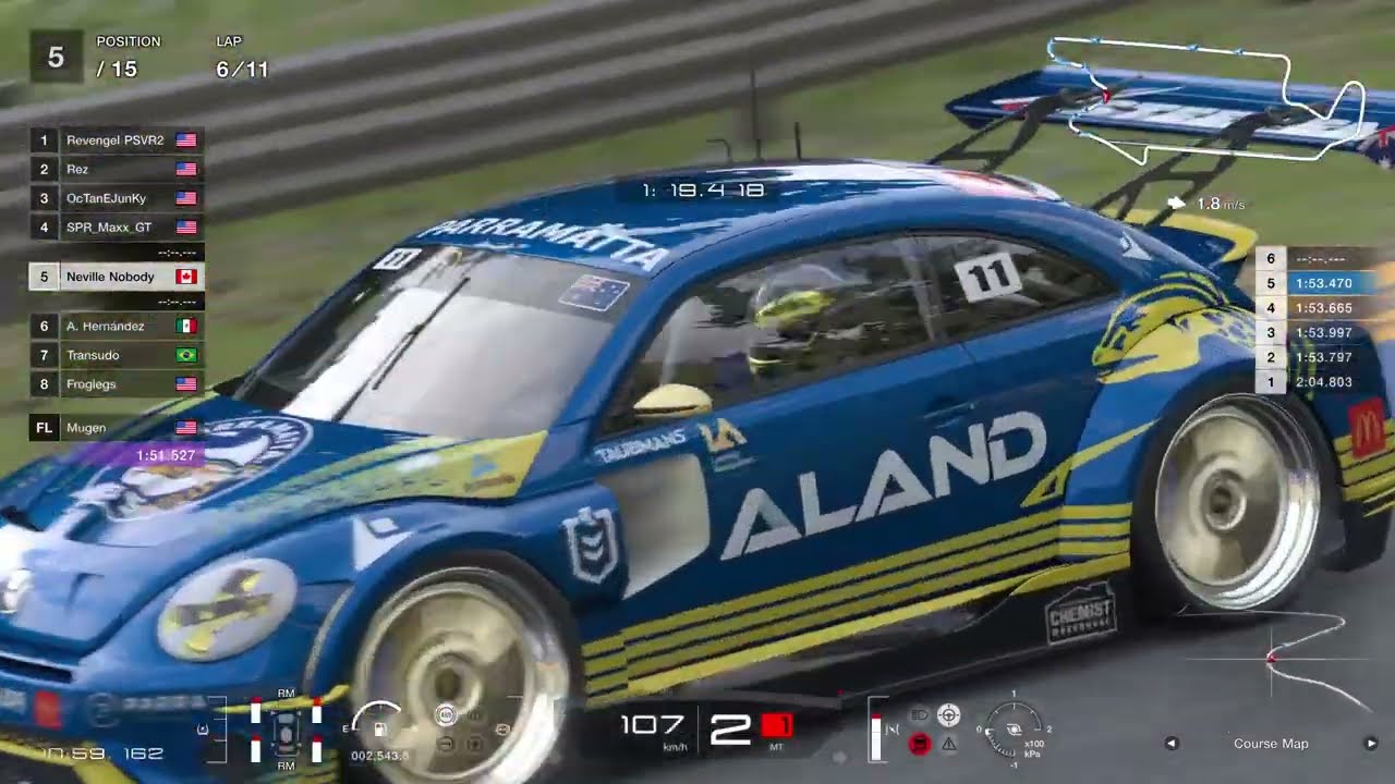 Gran Turismo 7 Trial Mountain Group 3 Gains