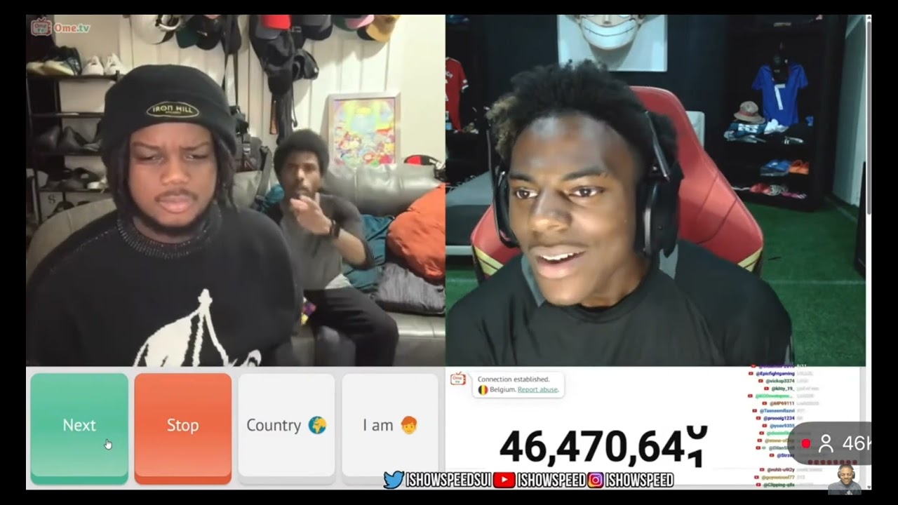 Ishowspeed gets trolled by 