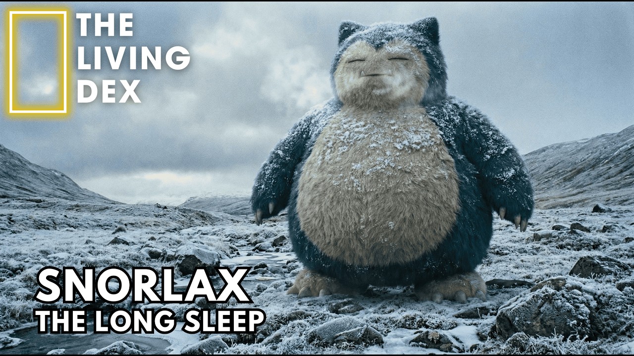 Real Life Pok&eacute;mon &ndash; NatGeo: Snorlax | The Long Sleep