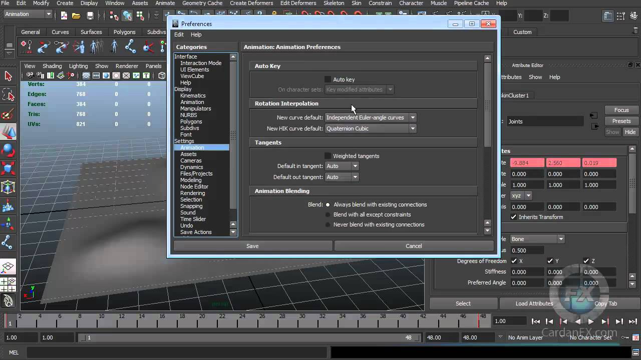 08.- Key Frame Animation Free autodesk maya turorials
