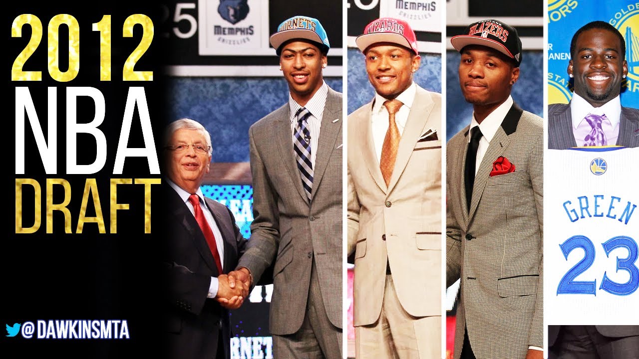2012 NBA Draft Highlights - Selections Of Anthony Davis, Lillard, Beal, Barnes, Draymond Green!
