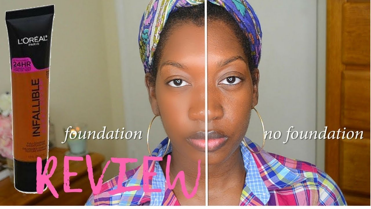 L'ORÉAL INFALLIABLE TOTAL COVER FOUNDATION 312 COCOA | DARK SKIN | FIRST IMPRESSIONS + DEMO