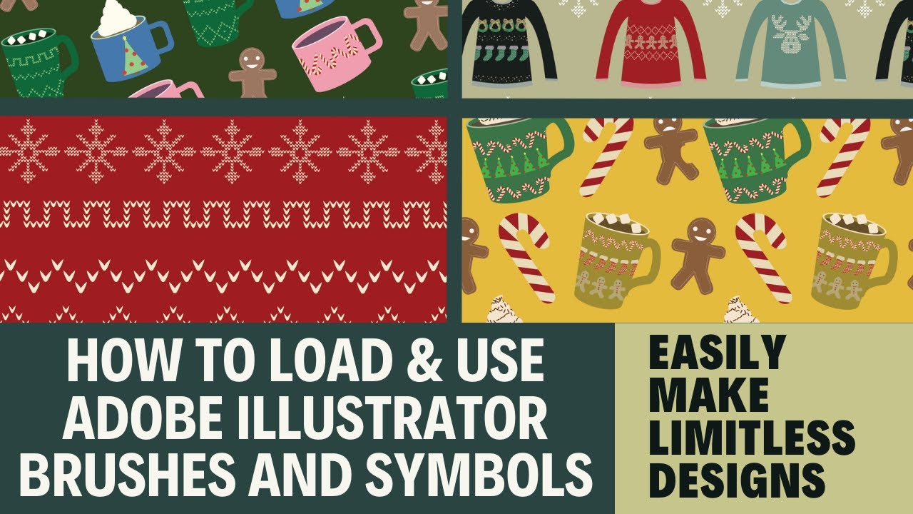 How to Load and Use Adobe Illustrator Brushes and Symbols