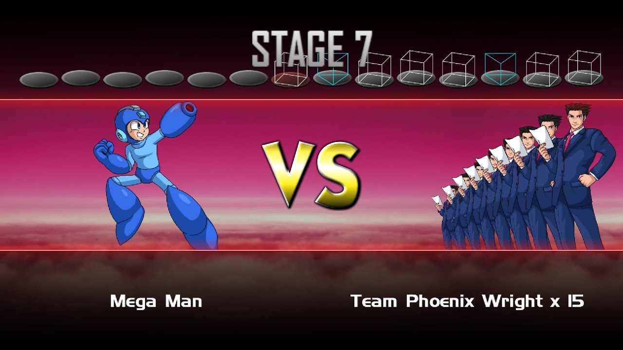 Smash Bros Crusade 0.9.4a - Mega Man Classic Very Hard No Continues