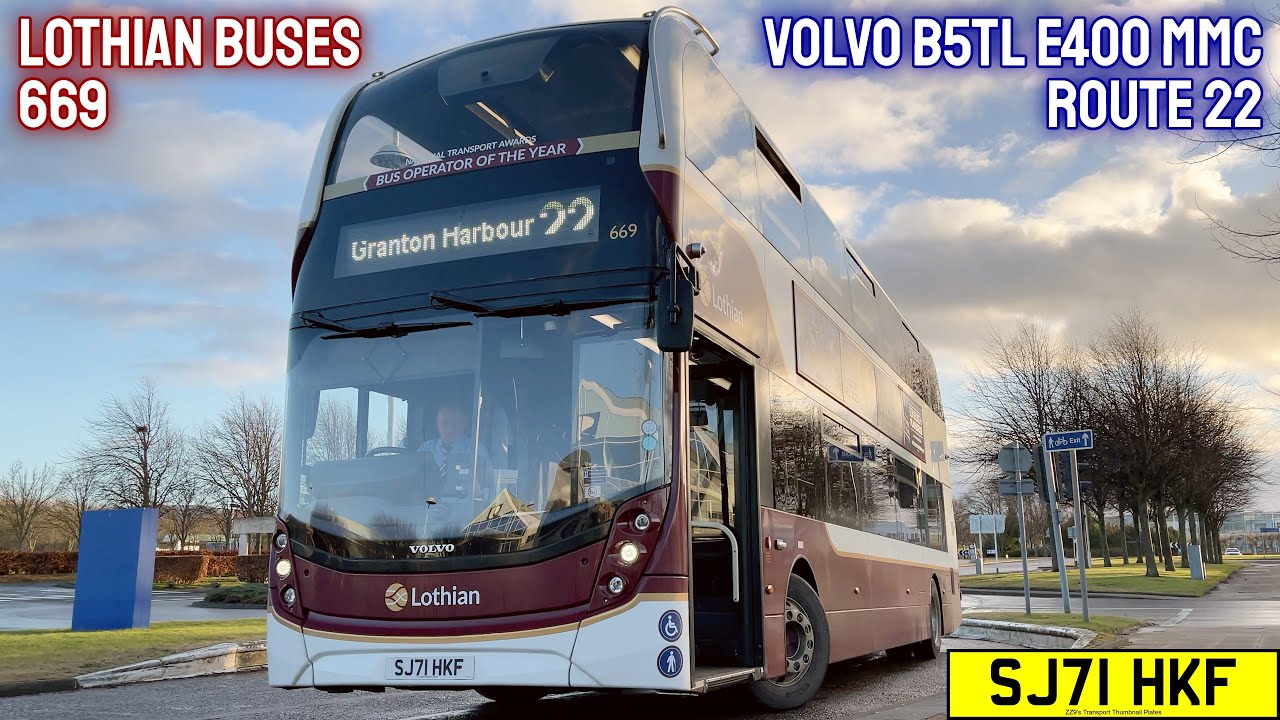 Rare Combo! Lothian Buses Volvo B5TL ADL Enviro400 MMC SJ71 HKF (669) - Route 22