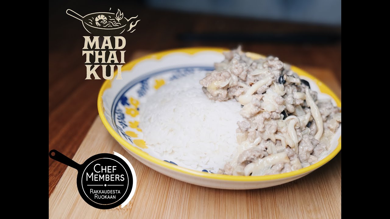 Helppo sieniruoka kotona - Mad Thai Kui - Kuitunen