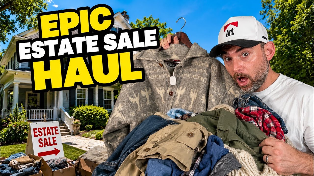 We Went To This Estate Sale Before They Closed And Cleared It!