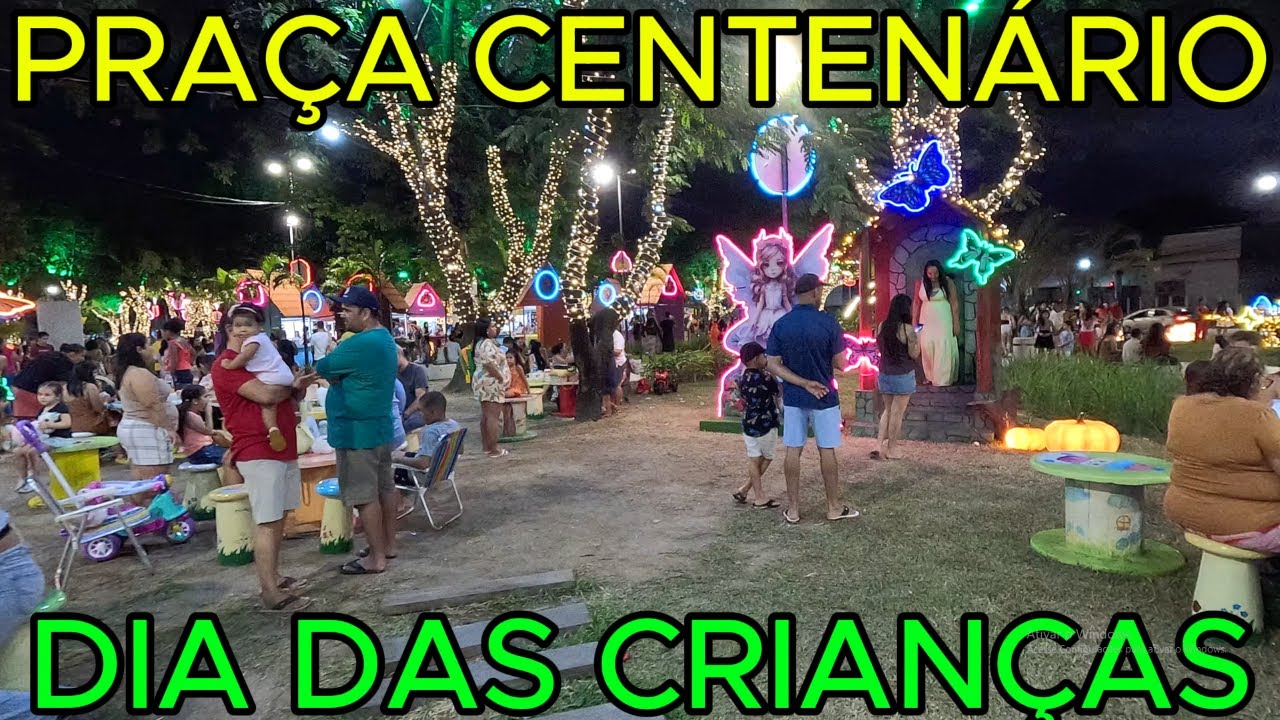 DIA DAS CRIANÇAS NA PRAÇA CENTENÁRIO MACEIÓ - AL | 4K UHD