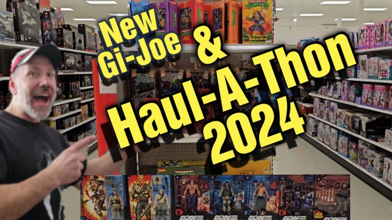Neca Haulathon 2024 and New Gi Joe at Target