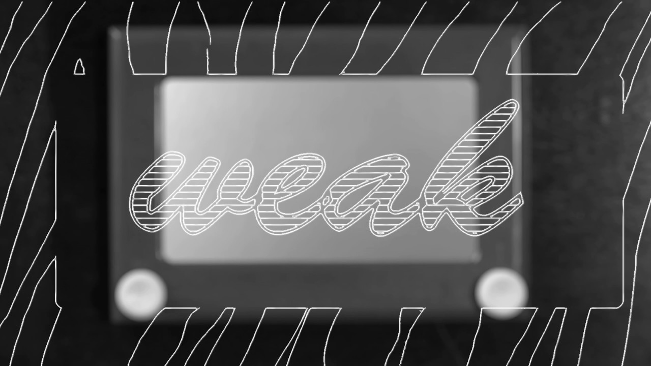 AJR - WEAK (Official Lyric Video)