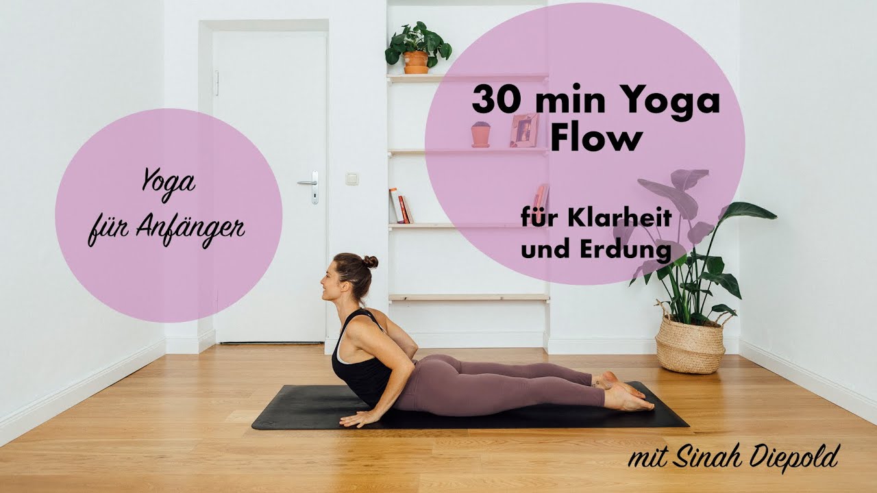 Yoga für Klarheit und Erdung | Flow für Anfänger ohne Equipment mit Musik