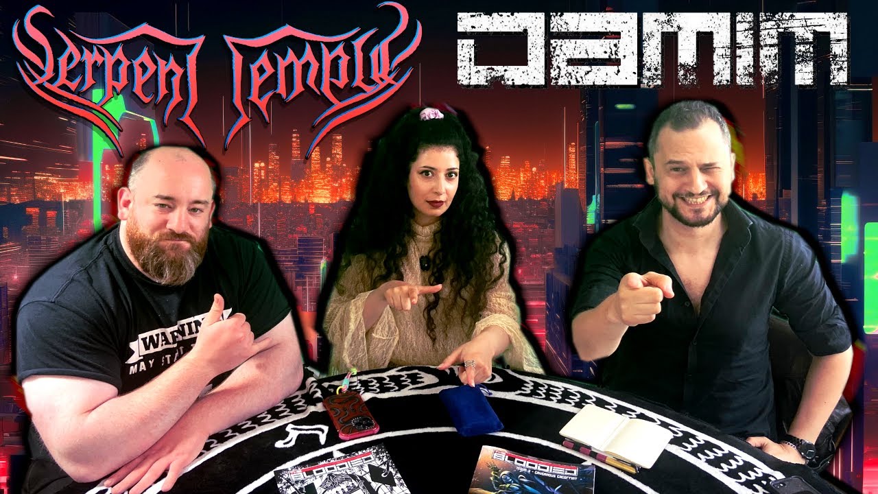 Damim Interview & Psycard reading - Nathanael Underwood