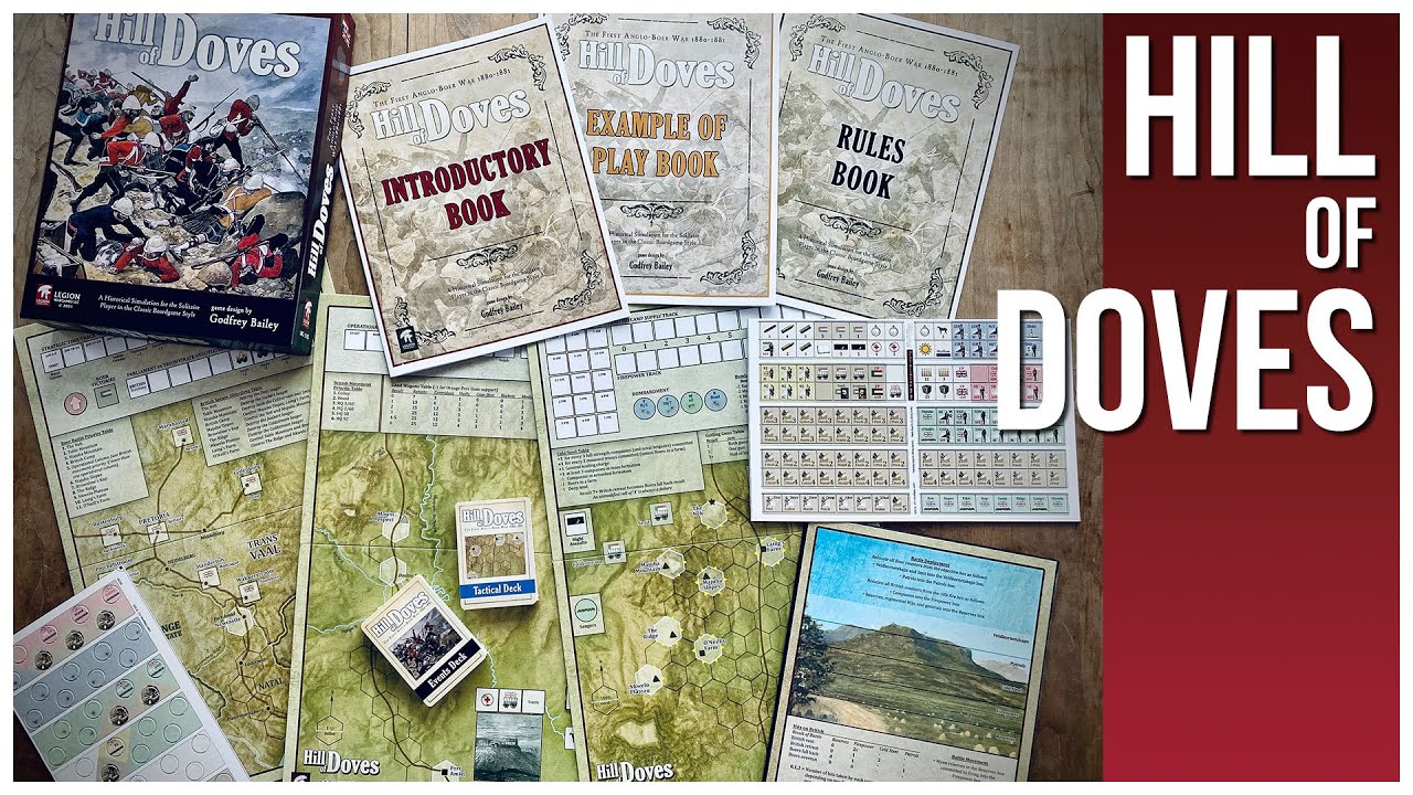 Распаковка &laquo;Холма Голубей&raquo; / Legion Wargames &mdash; Историческая игра &mdash; Военная игра &mdash; Годфри Бейли | ...