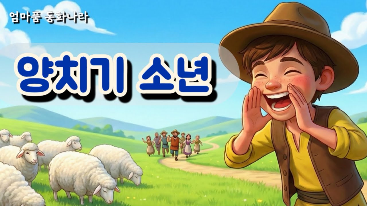 양치기 소년 | 인기 명작동화 | 거짓말 교육동화 | 유아 필독서 | 꿀잠동화 