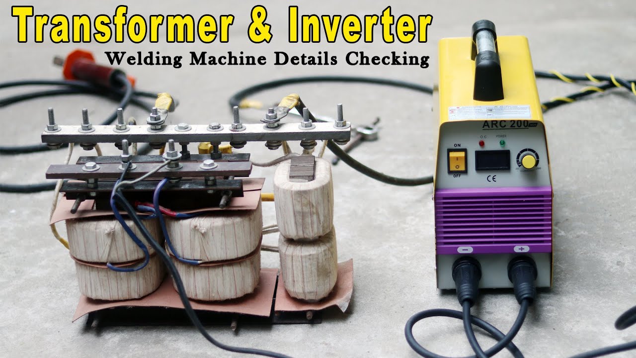 Inverter & Transformer Welding Machine Test