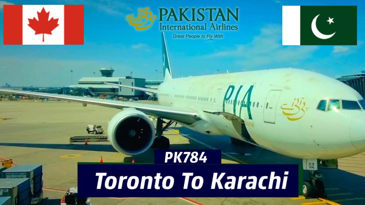 ✈️ 🇨🇦 Canada To Pakistan 🇵🇰  | Toronto To Karachi | PIA Flight Report ✈️