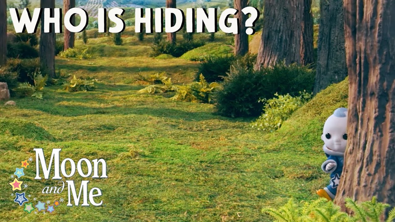 WHO IS HIDING? 🧐 MOON and ME 🌙 Calming Bedtime Stories for Kids