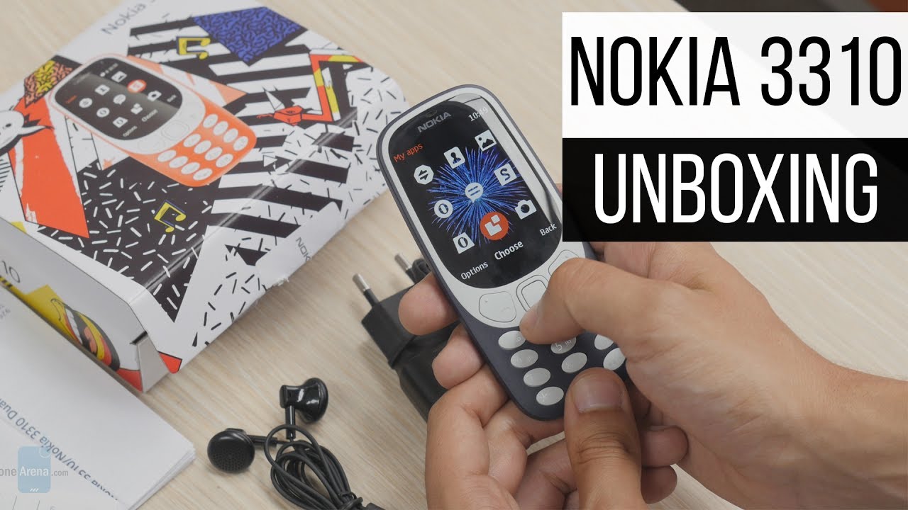 Nokia 3310 unboxing