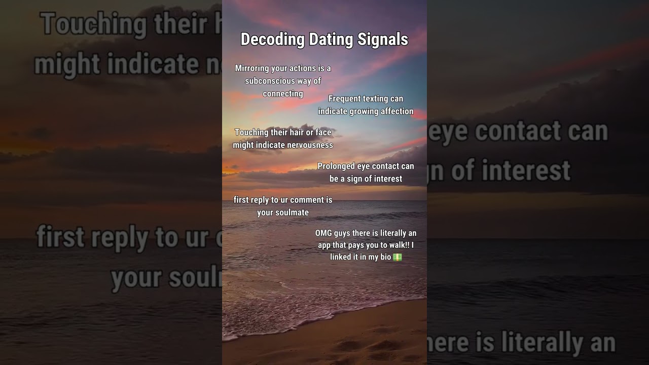 Decoding Dating Signals 💞