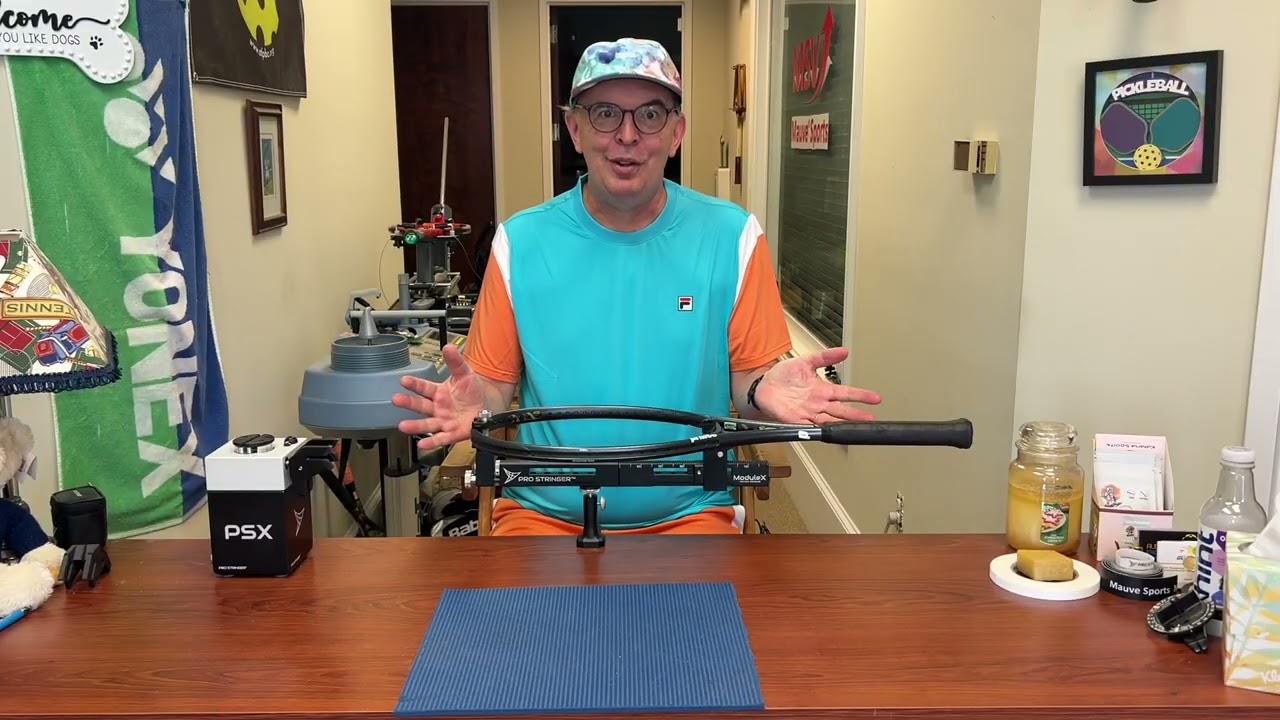 Pro Stringer Module X - 2;  Assembly and Racquet Mounting