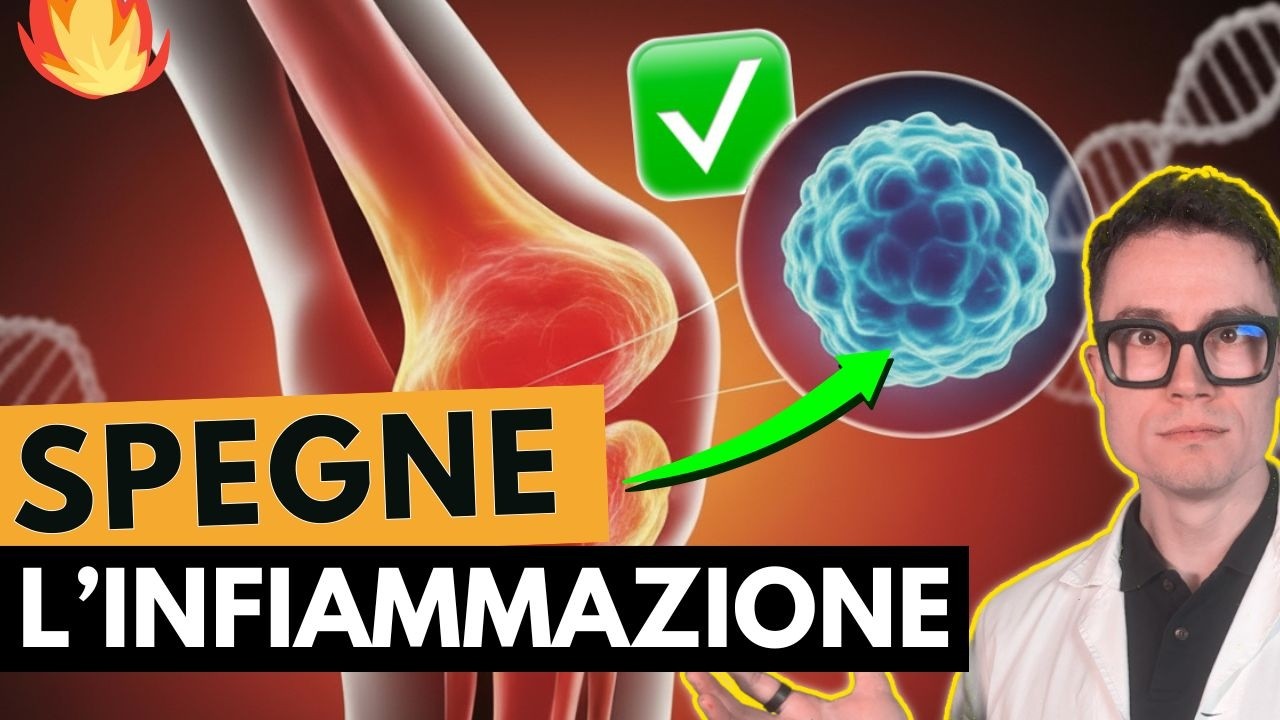 Questa Nuova CURA potrebbe risolvere l'INFIAMMAZIONE per sempre