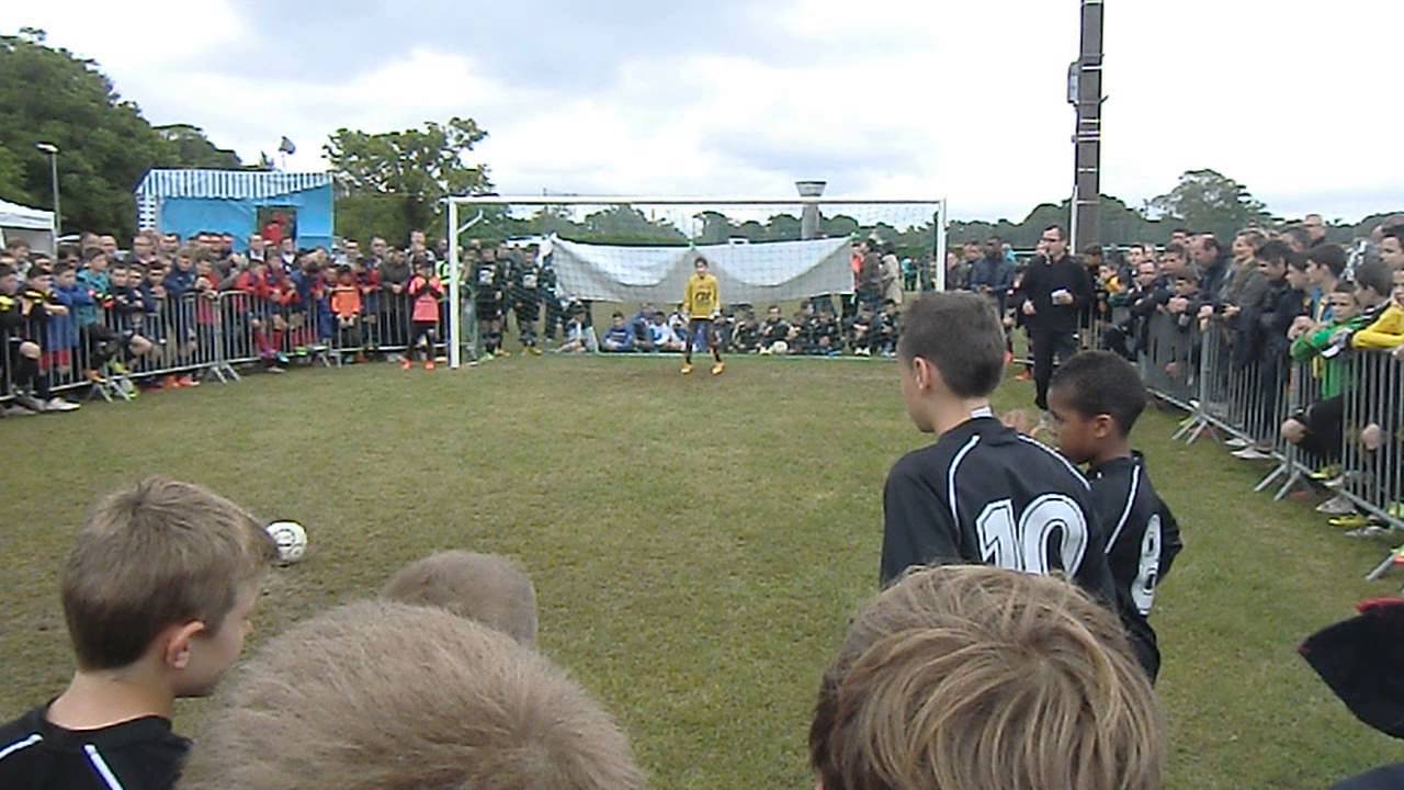 Tournoi U11  Bains/Oust 2015 - 1/4 de finale - Tirs au but - T.A RENNES.