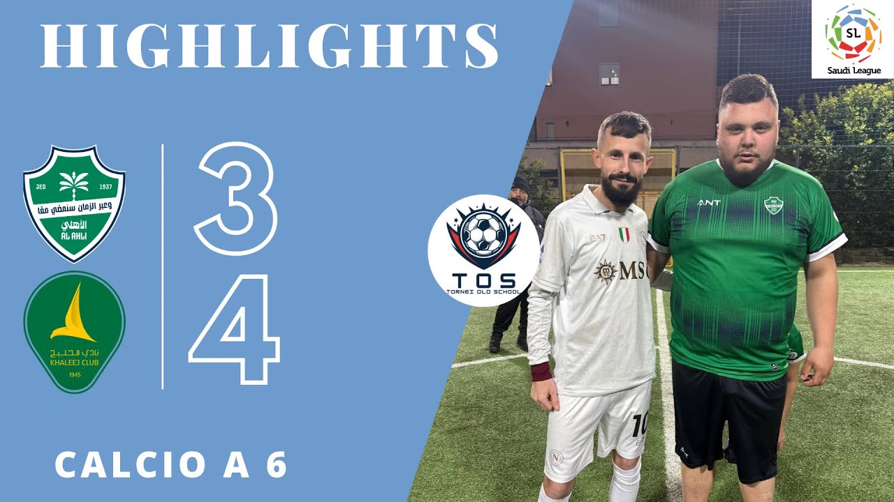 SAUDI LEAGUE | GIORNATA 2 | AL AHLI 3 - 4 AL KHALEEJ 