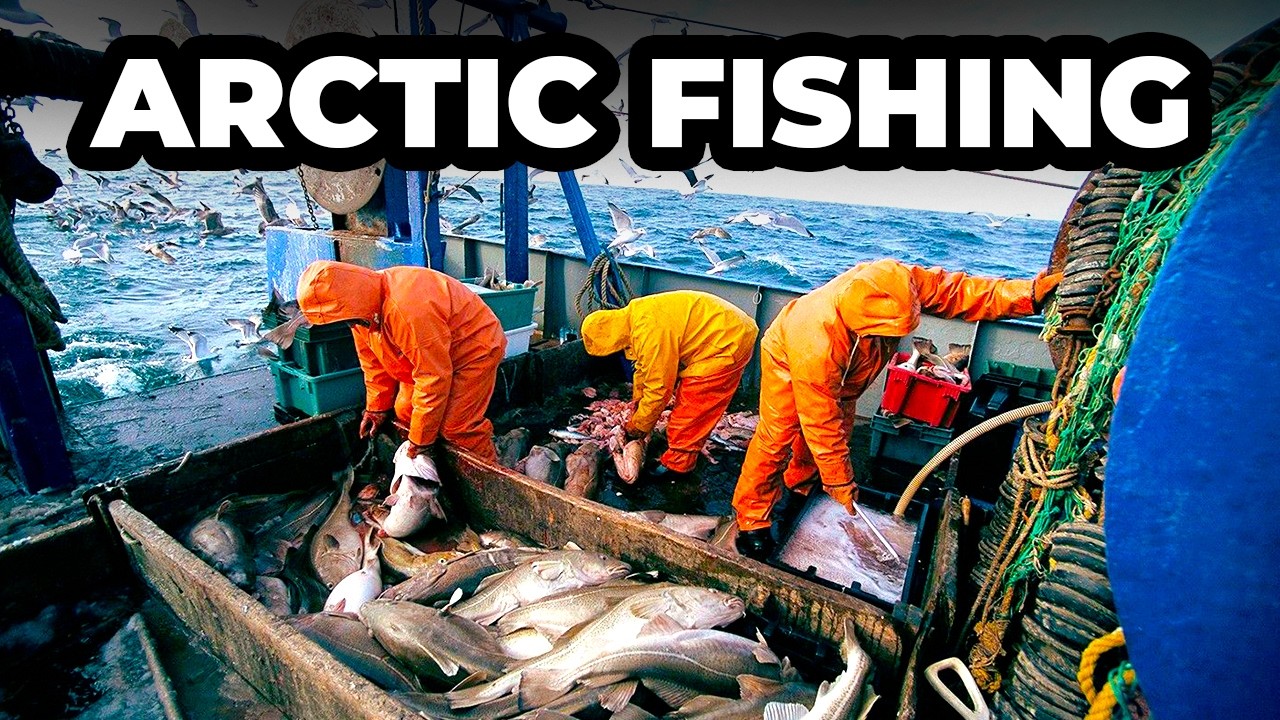 Life Aboard a Commercial FISHING SHIP In The Arctic Waters🥶